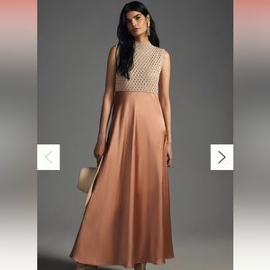 Anthropologie maxi dress